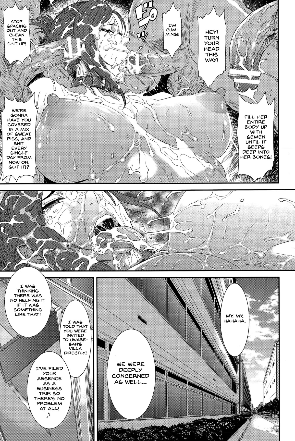 Hentai Manga Comic-Working For a Brutish Family-Read-19